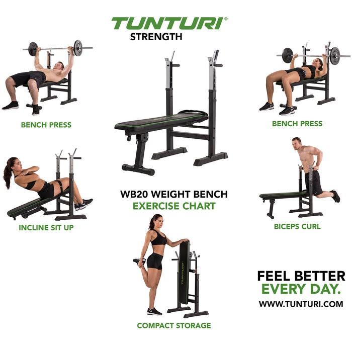 Tunturi Weight Bench Wb 20