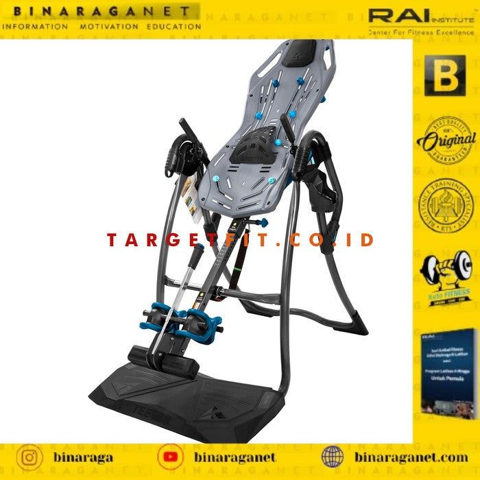 TEETER FITSPINE LX9 INVERSION TABLE / HANG UP / TERAPI PUNGGUNG BAWAH