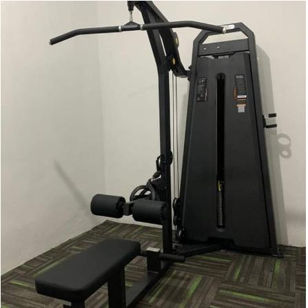 alat fitness DHZ Lat Pulldown Row E3085 Lat Pulley Machine Pull Down Fitness