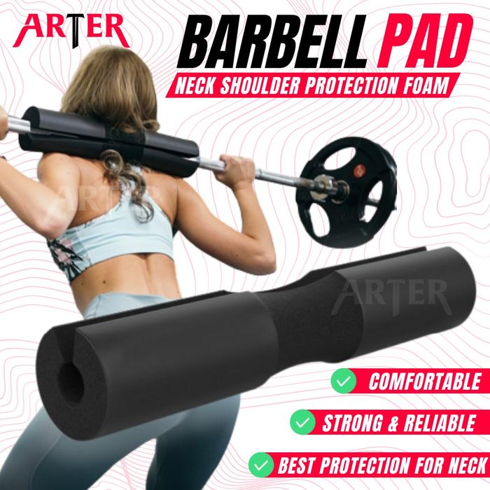 ARTER Barbell Pad Barbel Squat Foam Pelindung Pundak Leher HIP THRUST - Viral Pink