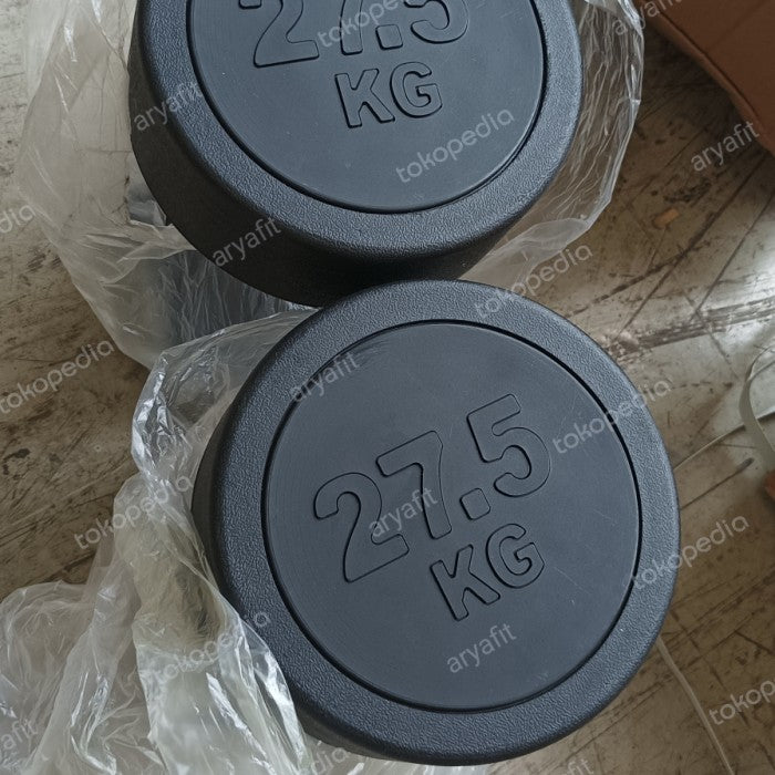 Rubber Dumbbell 2×27,5kg