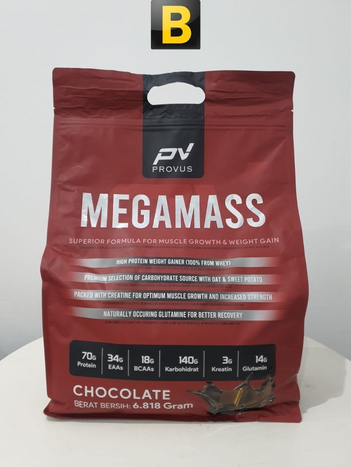 Provus Mega Mass 15Lb -  Weight Gainer - Coklat