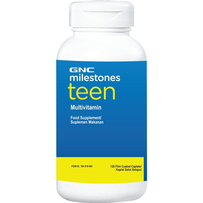 GNC Milestones Teen 120 Caplets (200812)