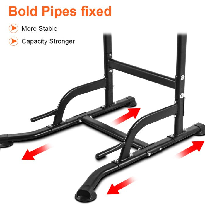 Onetwofit Power tower Pull up alat olahraga rumahan