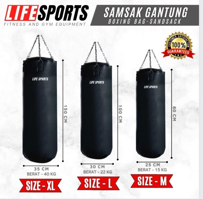 Samsak sansak sandsack sandbag gantung Beladiri ukuran L