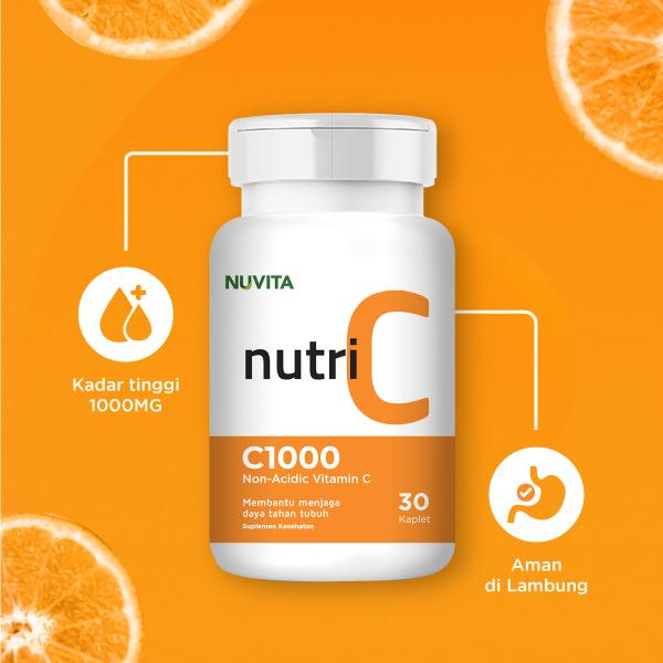 Nuvita Nutri C 1000 mg - 30 kaplet