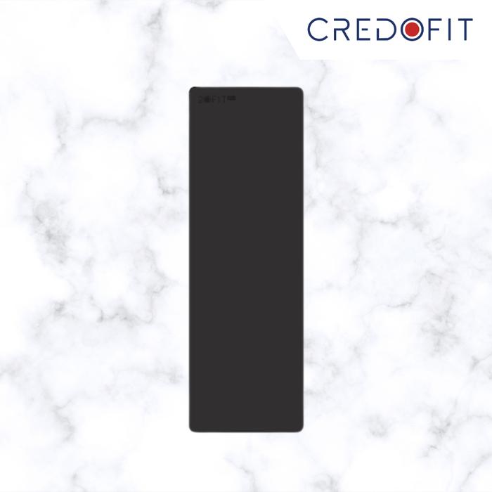 Pro Yoga Mat Tpe Plain Black