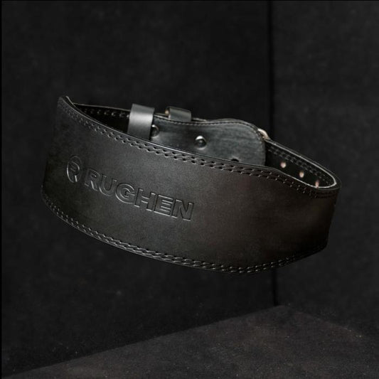 RUGHEN Weight Lifting Belt with Padding Sabuk Gym Fitness - M