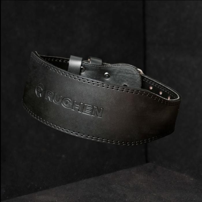 RUGHEN Weight Lifting Belt with Padding Sabuk Gym Fitness - M
