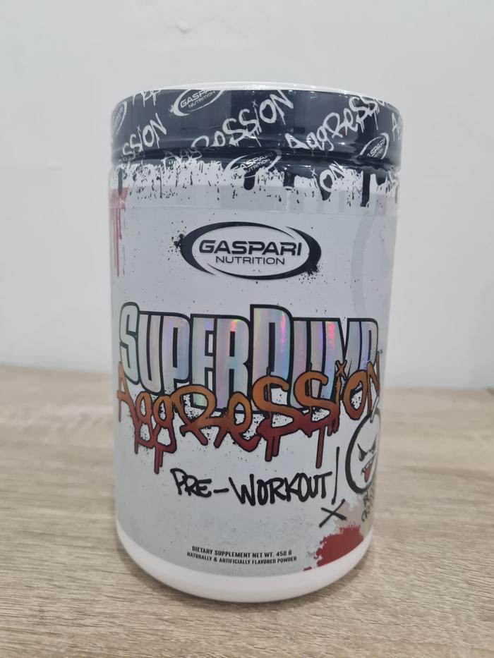 Gaspari Superpump Aggression 25 Serving Preworkout - Gangsta Grape