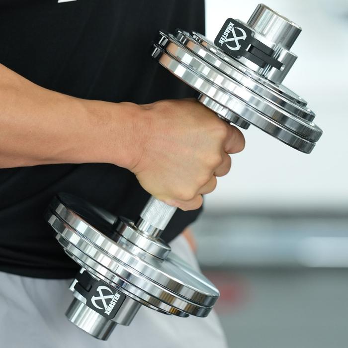 XMASTER Loadable Dumbbell Mini Barbell Fitness Gym Max Load 120KG CrossFit ROGUE ELEIKO - 5KG-1 pac
