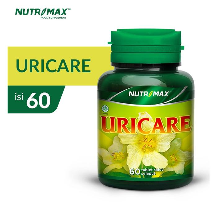 Nutrimax Uricare untuk Asam Urat Penyakit Sendi Ginjal Detox Detoks Diuretik - 30 Naturecaps
