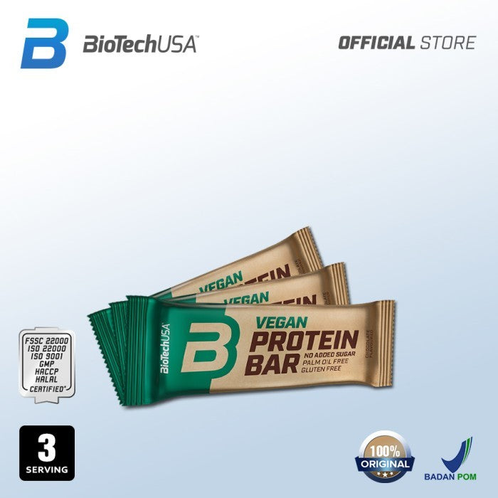 Biotech - Vegan Bar Protein 50 Gr Choco - 1 Pcs