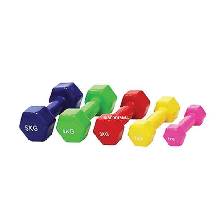 Vinyl Dumbbell Barbell 1KG 1pcs