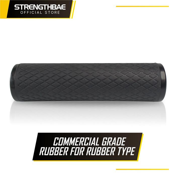 D-Handle STRENGTHBAE Heavy Duty Rubber and Steel D Handle Grip Cable Attachment - Steel