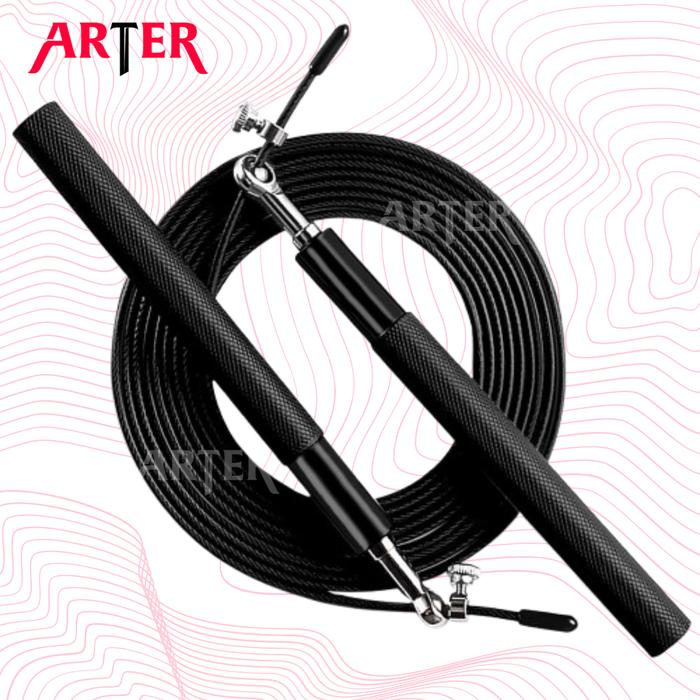 ARTER Steel Premium Skipping Rope 3 Meter Tali Skipping Speed Rope Lompat Tali ALUMINIUM