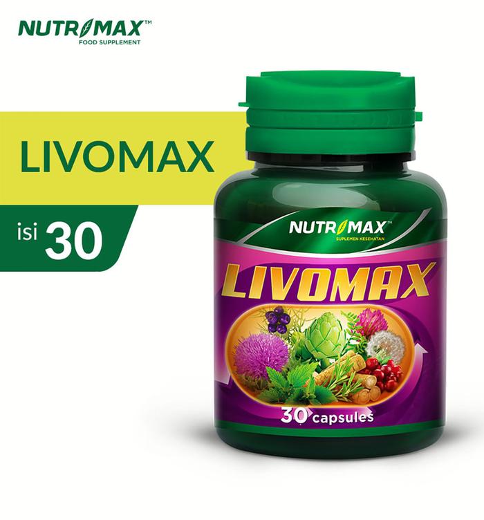 Nutrimax Livomax untuk Detoksifikasi Kesehatan Tubuh Isi 30 Naturecaps