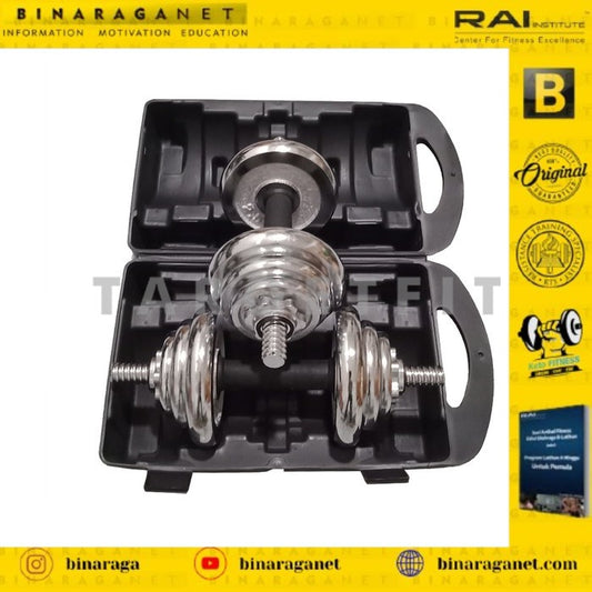 IRON BULL DUMBELL SET 20KG with BAG