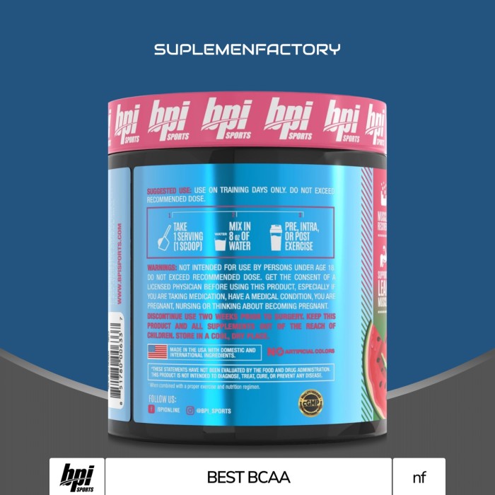 BPI Sports Best Bcaa 30Serv 30 Serving 30Servings - Watermelon