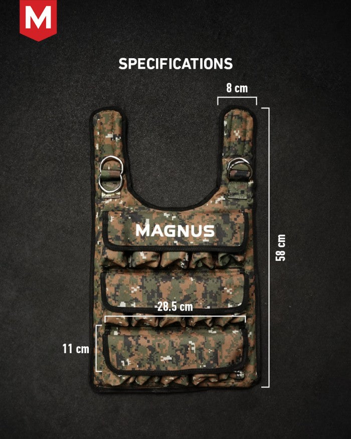 Rompi Pemberat Magnus Weighted Vest