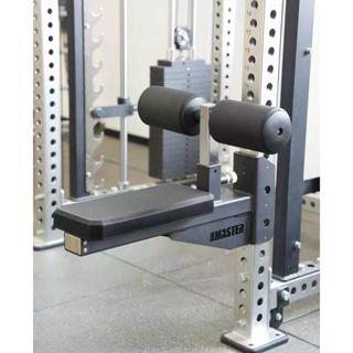 XMASTER GHD Glute Ham Developer - Alat Latihan Kaki & Otot Glutes Home Gym | Attachment untuk Bench & Cable Machine dengan Sistem Penguncian Cepat dan Bantalan Kaki yang Dapat Disesuaikan