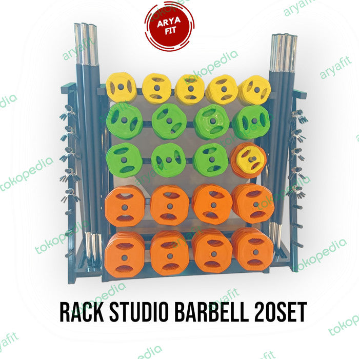 Rack Studio Barbell Set-20set
