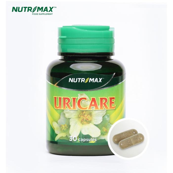 Nutrimax Uricare untuk Asam Urat Penyakit Sendi Ginjal Detox Detoks Diuretik - 30 Naturecaps