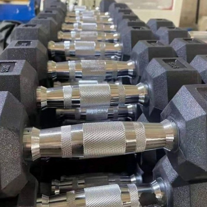Hex Rubber Dumbbell Set 2.5kg-25kg | 10pair | 275kg