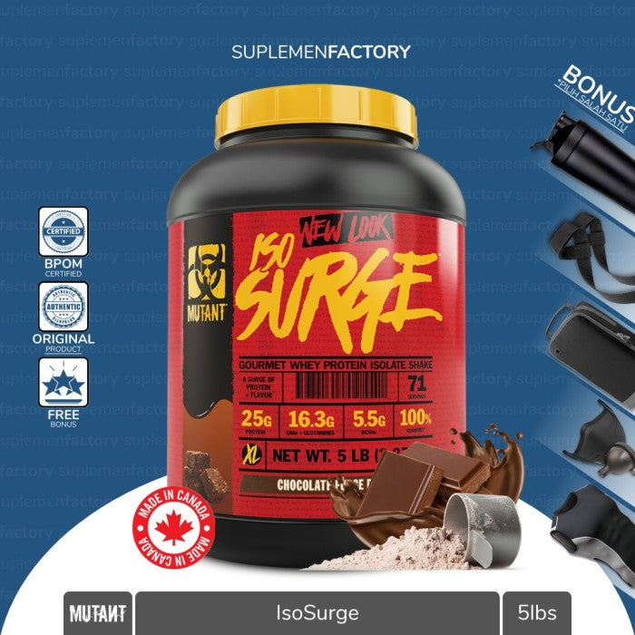 Mutant Iso Surge 5 Lbs Whey Protein Isolate - Vanilla