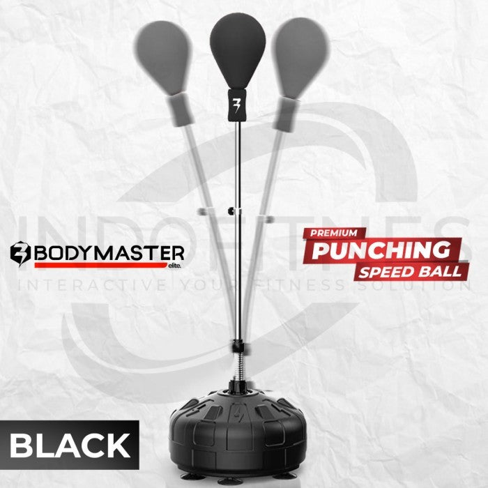 BODYMASTER Premium Punching Speed Ball BM-E039 Boxing Samsak Tinju - Hitam