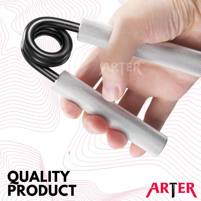 ARTER Hand Grip Besi Handgrip Aluminium FULL STEEL Alat Penguat Tangan - 100lbs