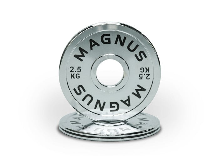 MAGNUS Powerlifting Calibrated Steel Plates
