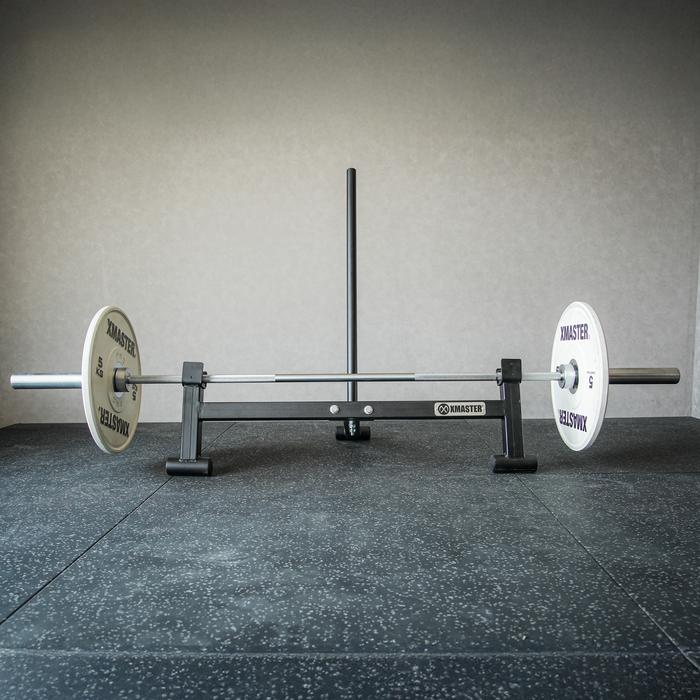 XMASTER Barbell Jack Double - Heavy Duty Powder Coated Barbell Stand Gym Equipment Otot Dengan Sistem Tuas Efisien Dan Finishing Anti Karat