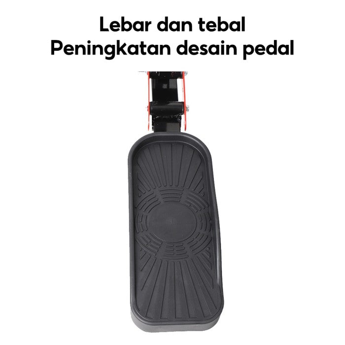 OneTwoFit Air Walker Climber Elliptical Trainer Freestyle Glider Alat Gym Peralatan Olahraga