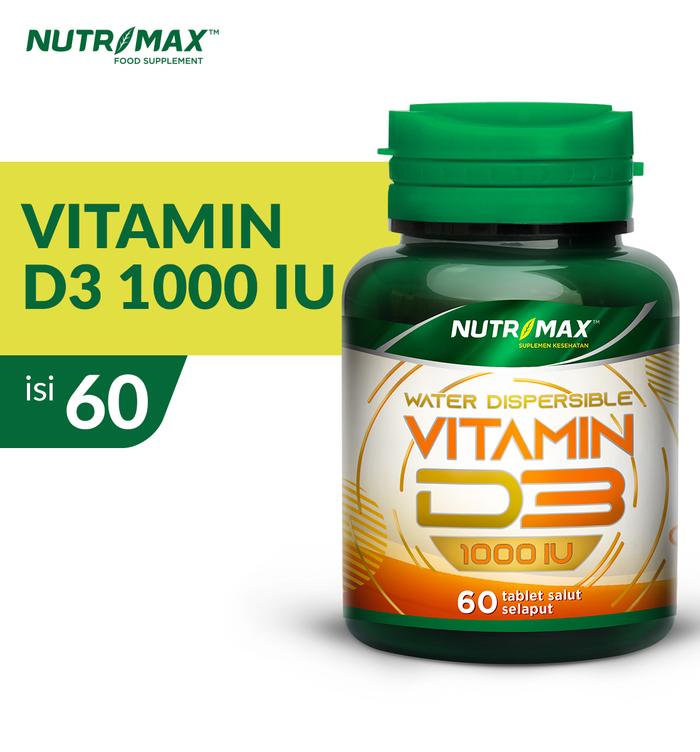 Paket Bundling Nutrimax Vitamin D3 1000 IU Nutrimax Omega 3 Pro Softgel