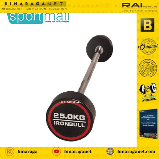 Ironbull Straight Barbell Dumbbell 30KG 1PCS