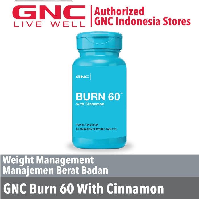 GNC BURN 60 WITH CINNAMON(965522)