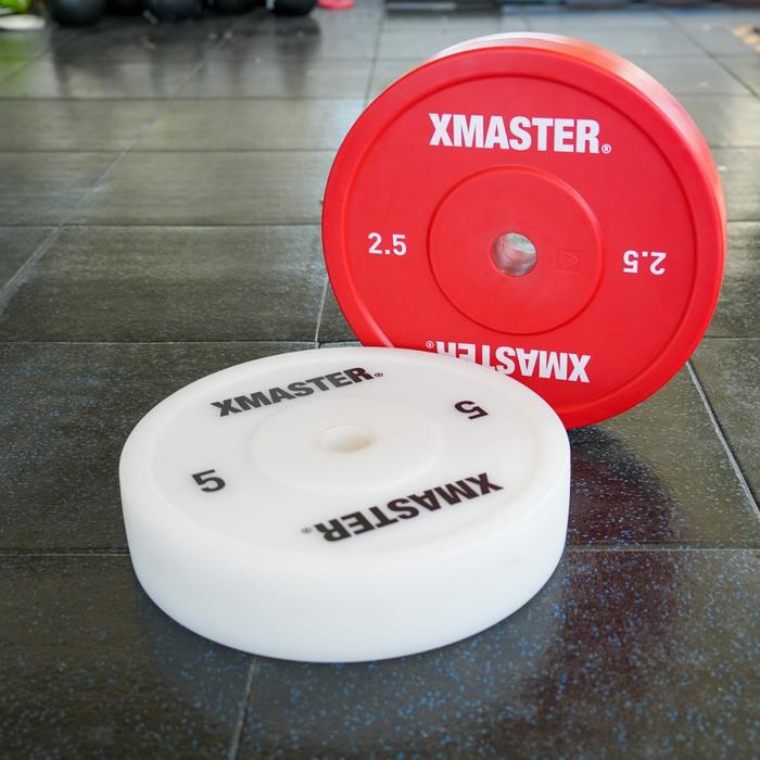 XMASTER Technique Plate Diameter 450mm Weightlifting Fitness gym CrossFit Training ROGUE ELEIKO - 2.5kg Sepasang