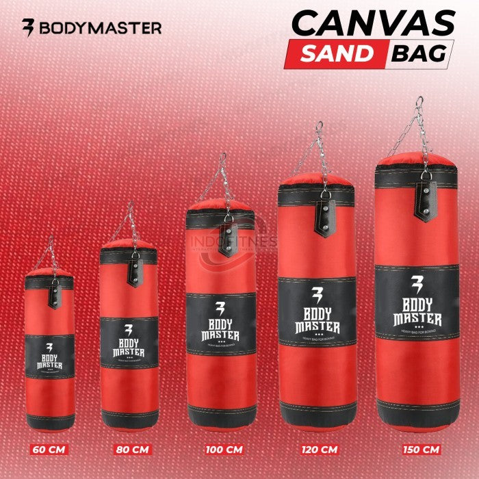 BODYMASTER Samsak Tinju BM-E032 - Sandsack Boxing Bag Canvas Muaythai - 100CM