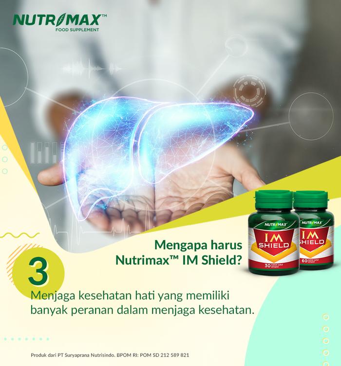 Nutrimax IM Shield isi 30 Tablet Daya Tahan Tubuh dan Antioksidan - 30 Tablet