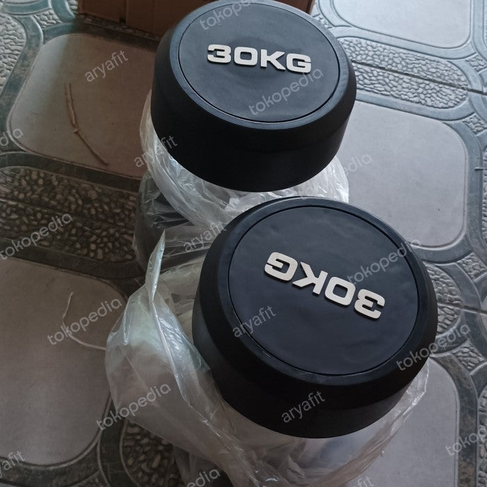 Rubber Dumbbell Set 2,5kg-25kg | 10pair
