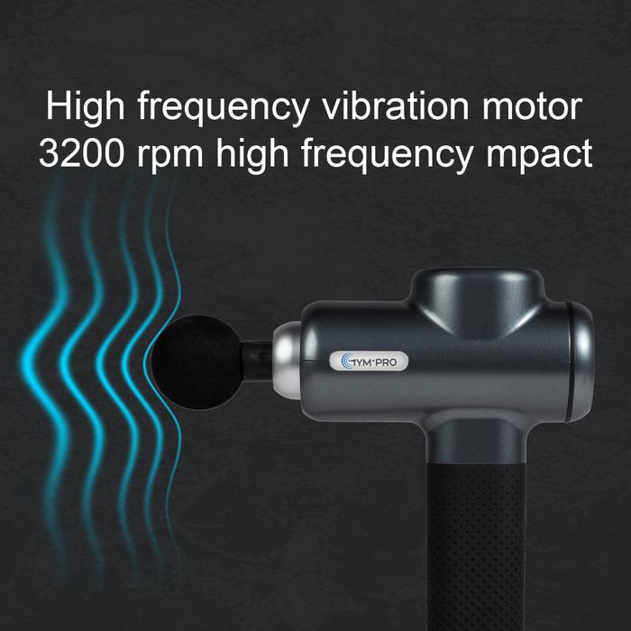 GYMPRO SUPER-7 Professional Massage Gun Portable Fascial Massager Alat Pijat Relaksasi Otot Fusia