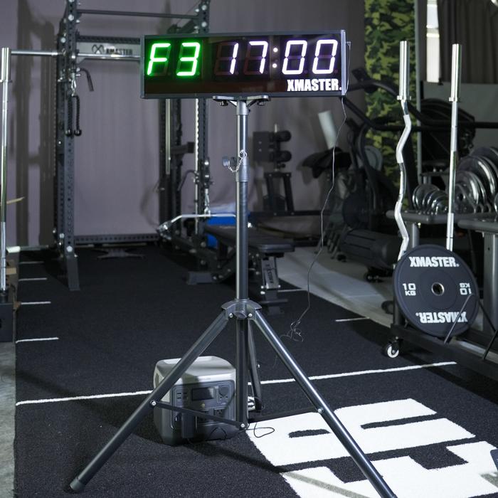 XMASTER Gym Timer Multifunctional CrossFit box wall fixed large timer home garage gym workout ROGUE - Timer only 65*20*5cm