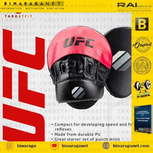 UFC CURVED FOCUS MITT SHORT / FOCUS PAD / BOXING PAD / TARGET PAD