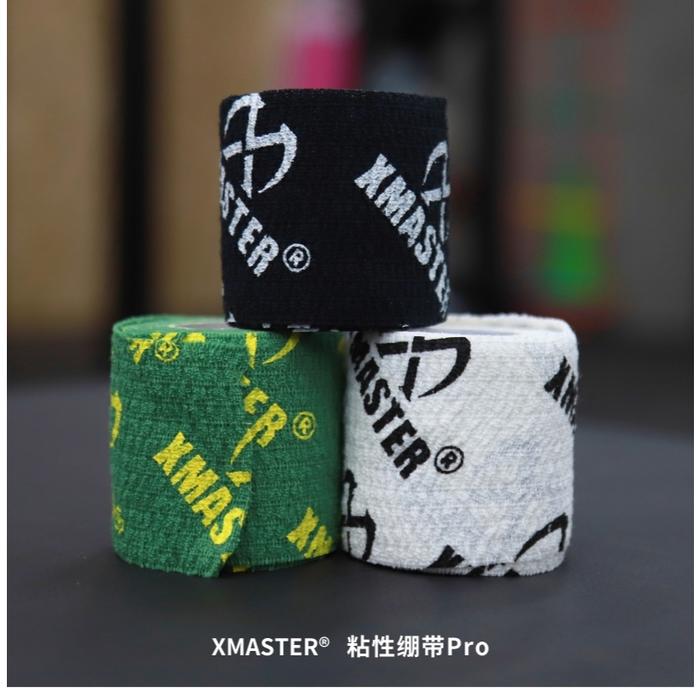 XMASTER Crossfit Hook Grip Tape Weightlifting Powerlifting Strength Deadlift Flexible Cotton ROGUE - NP Blue 3 roll