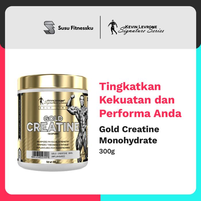 Kevin Levrone Gold Creatine 300 Gram - Suplemen Fitness