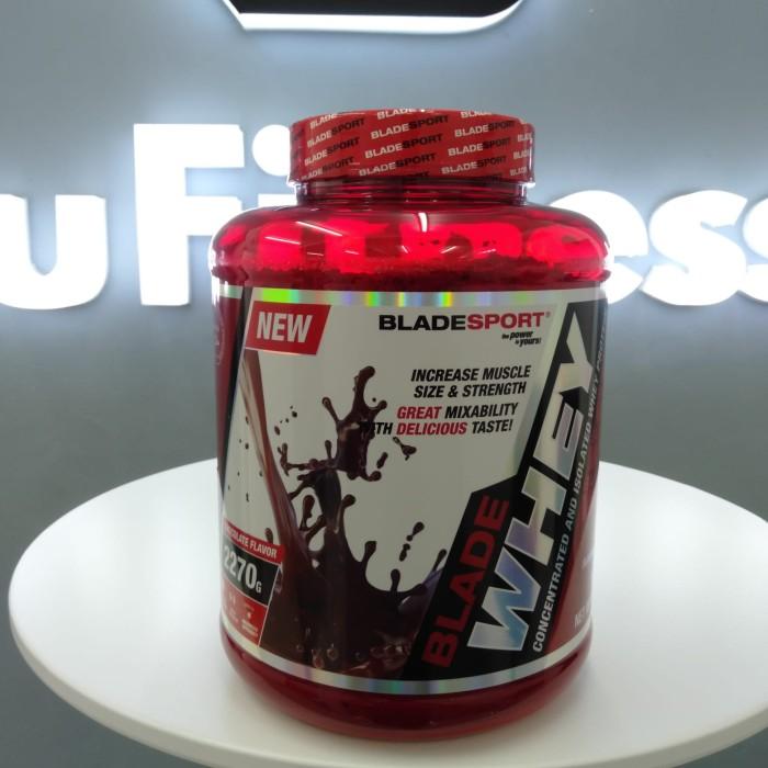 Blade Whey Protein 5lbs - Suplemen Fitness 75 Serving - Vanila