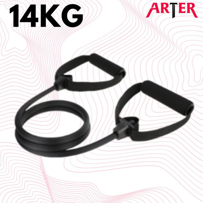 ARTER Resistance Tube Resistance Band Resistant Yoga Fitness Gym - Kuning