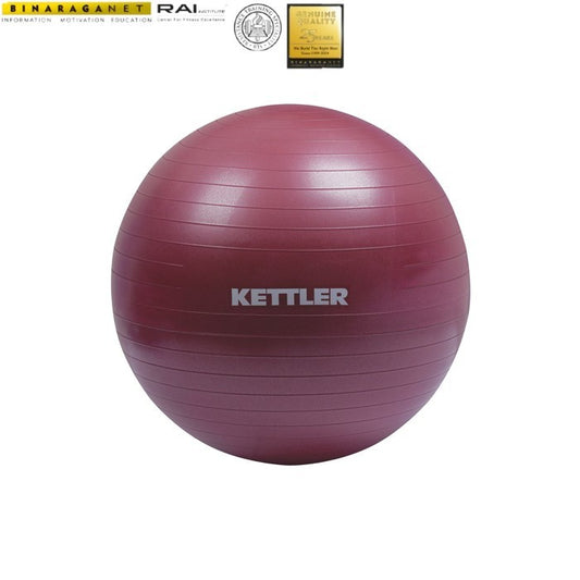 Kettler Yoga Ball 55cm - Burgundy 134-100