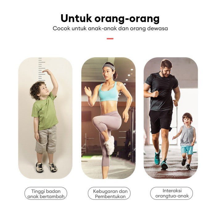 OneTwoFit Aerobic Stepper Sport Papan Senam Aerobic Step Multifunction Adjustable Stepper - Biru